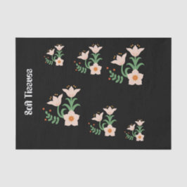 Papel De Seda Personalizado Tejidos blandos Texto Gris claro Col