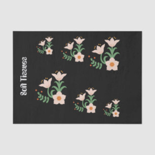 Papel De Seda Personalizado Tejidos blandos Texto Gris claro Col