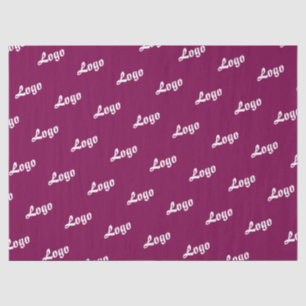 PAPEL DE SEDA PERSONALIZADO TU LOGO MODERNO ELEGANTE VINO BLANCO