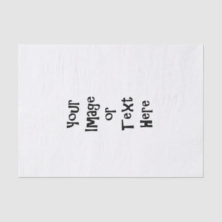 Papel De Seda Personalizar con imágenes y texto personalizados