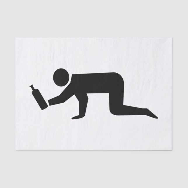 Papel De Seda Personas borrachas (Anverso)