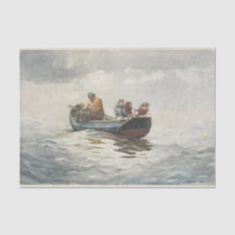 Papel De Seda Pesca de cangrejo (por Winslow Homer)