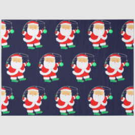 Papel De Seda Pesca navideña de navidades