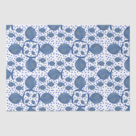 Papel De Seda Pescado azul