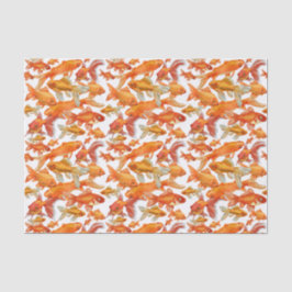 Papel De Seda Pescado de oro