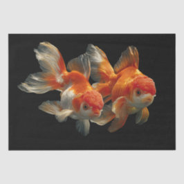 Papel De Seda Pescado de oro