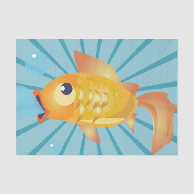 PAPEL DE SEDA PESCADO DE ORO (Anverso)