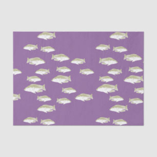 Papel De Seda Pescado morado