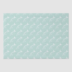 Papel De Seda Pescado salmón australiano en blanco en Aqua