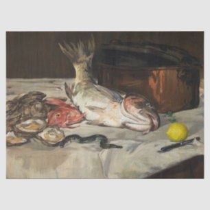Papel De Seda Pescado (Vida fija) de Edouard Manet