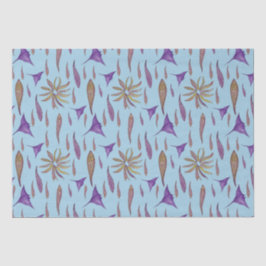 Papel De Seda Pescado y rayas