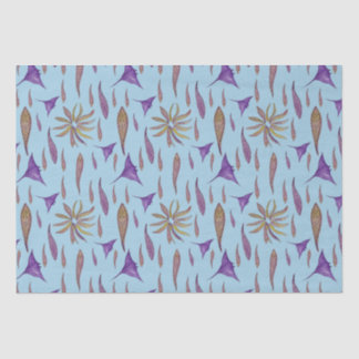 Papel De Seda Pescado y rayas