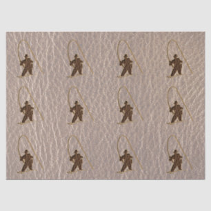 Papel De Seda Pescador de la Cuero-Mirada suave