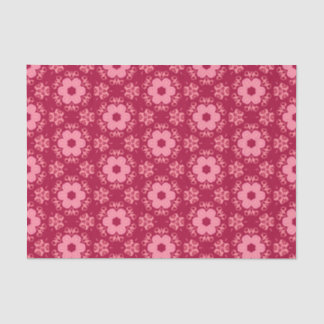 Papel De Seda Pésima Prairie Rosework Crimson Pink Petal