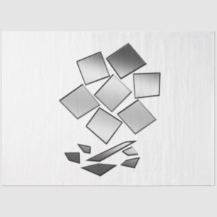 Papel De Seda Pétalos de cromo