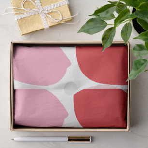 Papel De Seda Pétalos de Flor Rosados Rojos