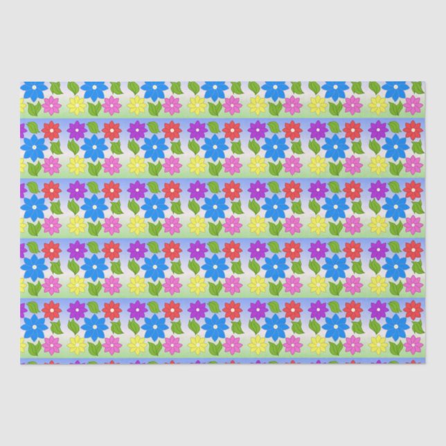 Papel De Seda Pétalos de verano (Anverso)