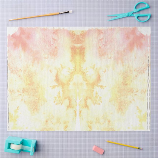 Papel De Seda Pétalos en la niebla (Artesanía)
