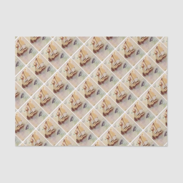 Papel De Seda Peter Pan en balsa de la jerarquía (Anverso)