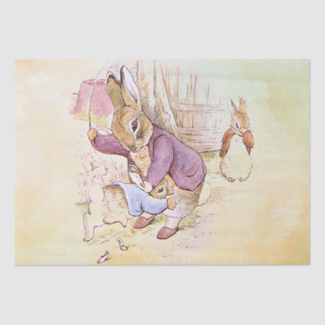 Papel De Seda Peter Rabbit 9 Tissue Paper (Anverso)