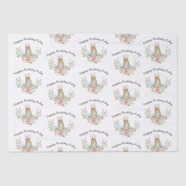 Papel De Seda Peter the Rabbit (Anverso)