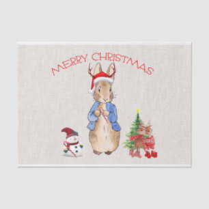 Papel De Seda Peter the Rabbit celebra Navidades