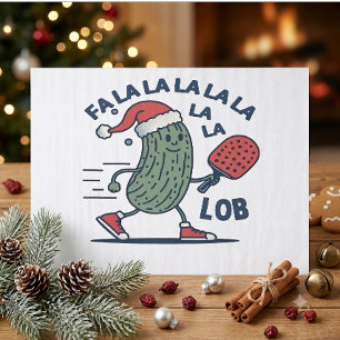 Papel De Seda Pickleball Navidad