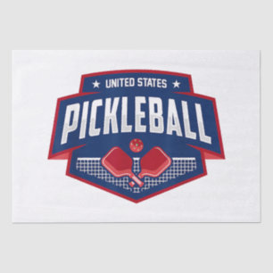 Papel De Seda Pickleball Support Team Pickleball Player USA
