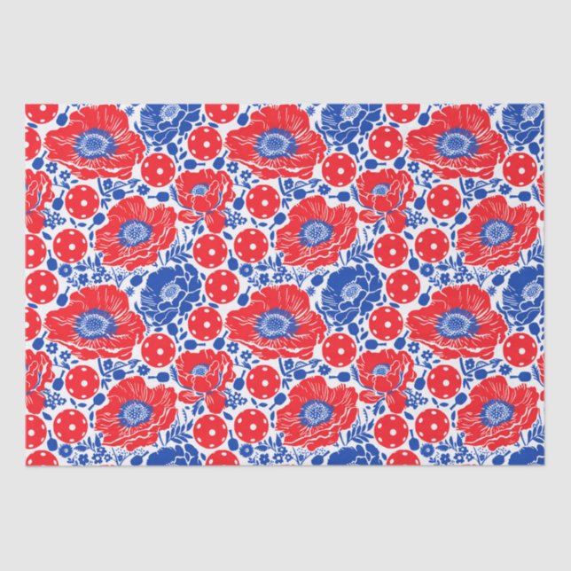 Papel De Seda Pickleball Wrap & Roll (Anverso)