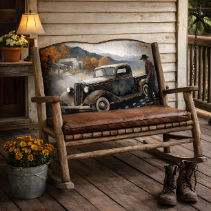 Papel De Seda Pickup Vintage Americana Decoupage