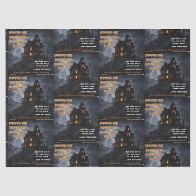 Papel De Seda Pico de la Ardilla Embrujada (Anverso)