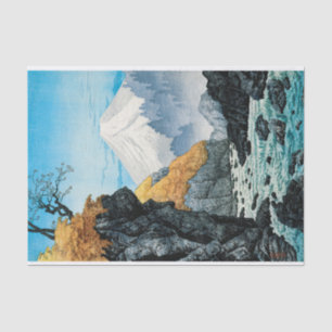 Papel De Seda Pie del Monte Ashitaka (1932) por Hiroaki Takahash