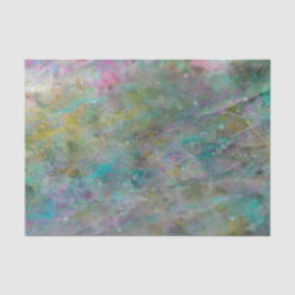 Papel De Seda Piedra Cristal Arcoíris Multicolor Canica Fiesta