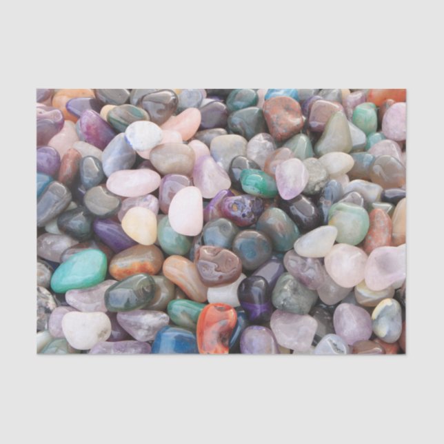 Papel De Seda Piedras preciosas (Anverso)