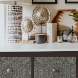 Papel De Seda Piel de serpiente Negro n Tan Patrón Animal Deseng