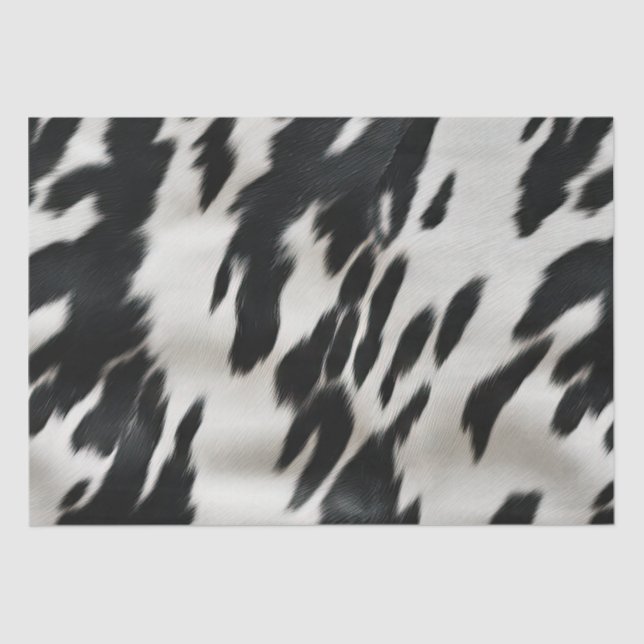 Papel De Seda Piel de vaca de granja occidental (Anverso)