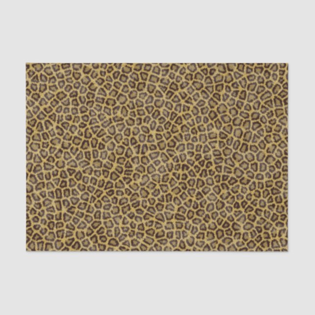Papel De Seda Piel del leopardo (Anverso)
