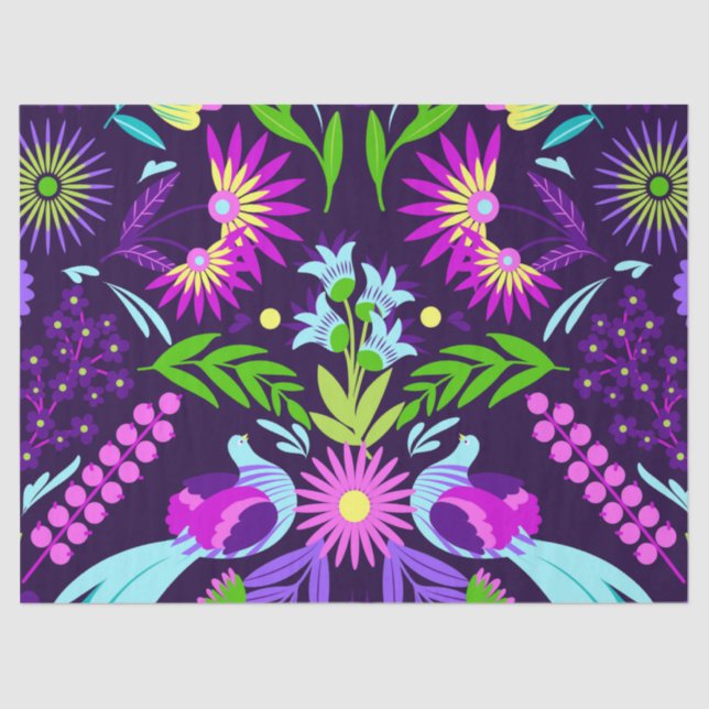 Papel De Seda Piernas extravagantes mexicanas (Anverso)