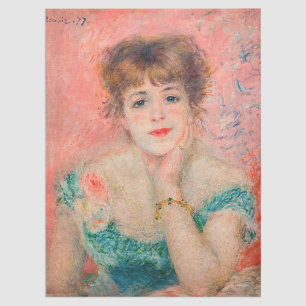 Papel De Seda Pierre-Auguste Renoir - Actriz Jeanne Samary
