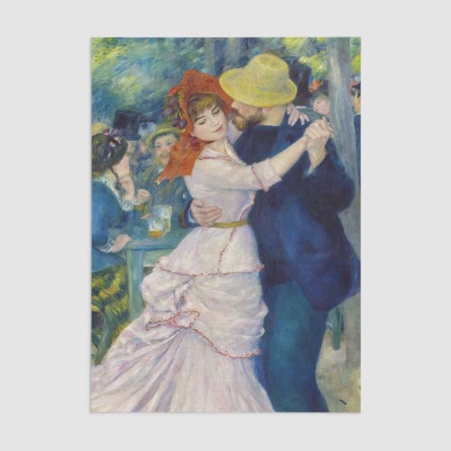 Papel De Seda Pierre-Auguste Renoir - Baile en Bougival (Subido por el creador)
