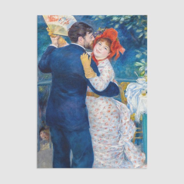Papel De Seda Pierre-Auguste Renoir - Baile rural (Subido por el creador)