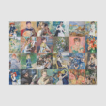 Pierre-Auguste Renoir - Collage de cuadrícula de o