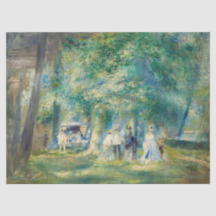 Papel De Seda Pierre-Auguste Renoir - El Fiesta en Saint-Cloud
