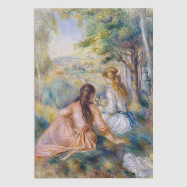 Papel De Seda Pierre-Auguste Renoir - In the Meadow (Subido por el creador)