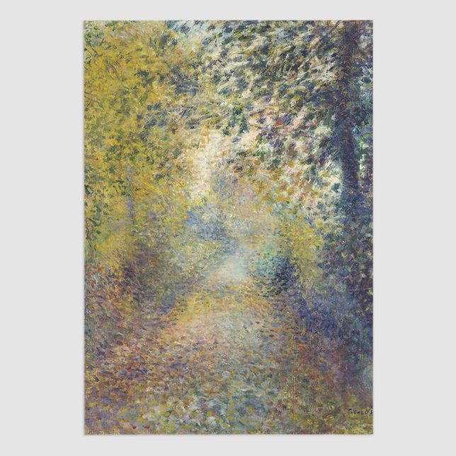 Papel De Seda Pierre-Auguste Renoir - In the Woods (Subido por el creador)