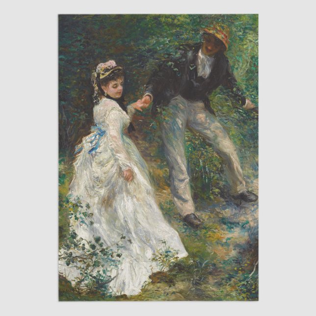 Papel De Seda Pierre-Auguste Renoir - La Promenade (Subido por el creador)