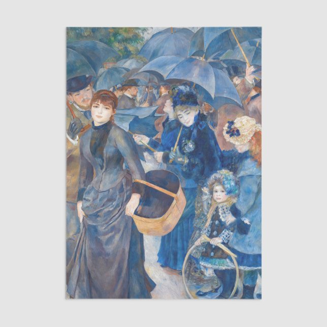 Papel De Seda Pierre-Auguste Renoir - Las sombrillas (Subido por el creador)