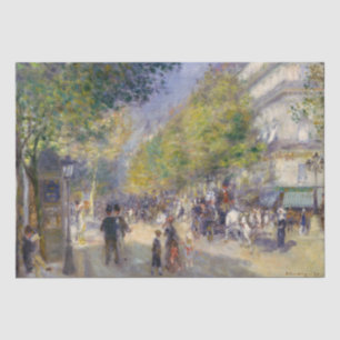Papel De Seda Pierre-Auguste Renoir - París, Grands Boulevards