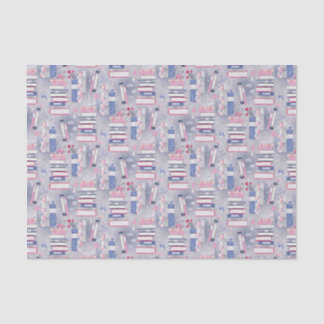 Papel De Seda Pila de cuento de hadas de los libros gris