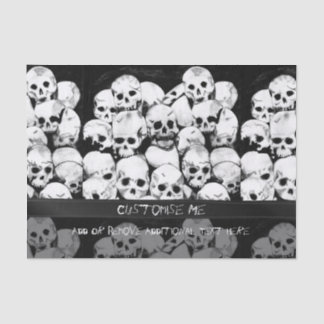Papel De Seda Pile-O-Skulls